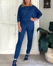 Load image into Gallery viewer, Bali Slouch Pants in Indigo Bay Viscose Lycra