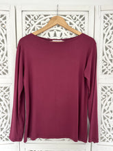 Load image into Gallery viewer, Boat Neck T with Sleeve
