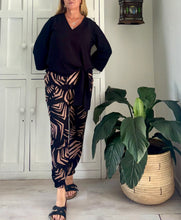 Load image into Gallery viewer, Reunion Pants in Black &amp; Brown
