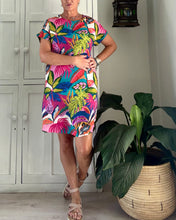 Load image into Gallery viewer, ON SALE - Summer Shift in Vibrant Jungle