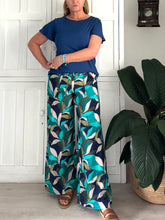 Load image into Gallery viewer, Wide Leg Pants in Leafy Jungle