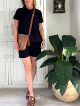 Load image into Gallery viewer, Koko Shorts in Black Rayon Blend