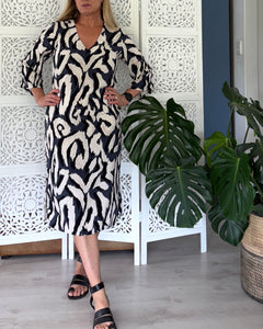 Tangier Tunic in Bold Animal Print