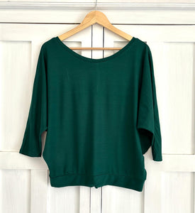 Batwing Tee Shirt with 3/4 sleeve