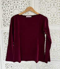 Load image into Gallery viewer, Boatneck T with Sleeve