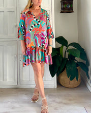 Load image into Gallery viewer, Kenya Dress LTD in Light Lazy Leopard