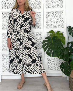 Original Dakota Dress in Black and White