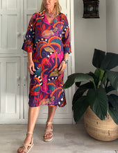 Load image into Gallery viewer, Tangier Tunic LTD in Lazy Leopard