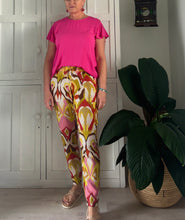 Load image into Gallery viewer, Bali Pants LTD in Bold Charteuse Ikat