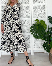 Load image into Gallery viewer, Original Dakota Dress in Black and White