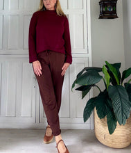 Load image into Gallery viewer, Prague Faux Cashmere in Burgundy