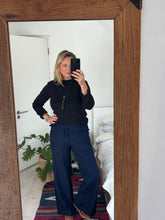 Load image into Gallery viewer, Malta High Neck Blouse in Black