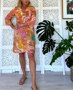 Tunis Tunic LTD in Orange India