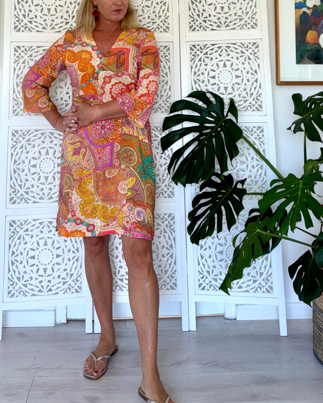 Tunis Tunic LTD in Orange India