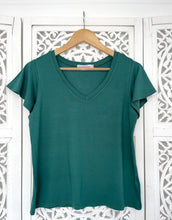 Load image into Gallery viewer, V Neck Flounce T-Shirt