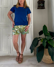 Load image into Gallery viewer, Original Shorts Cotton LTD in Green Painted Floral