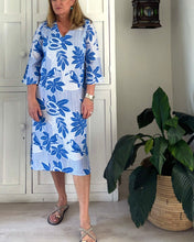 Load image into Gallery viewer, Tangier Tunic LTD in Blue Papaya