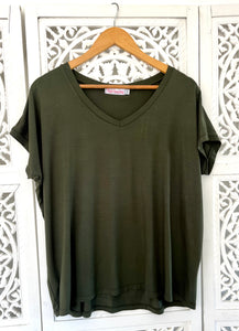 Lily V Neck T