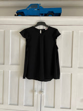 Load image into Gallery viewer, Venice Frill Top in Black
